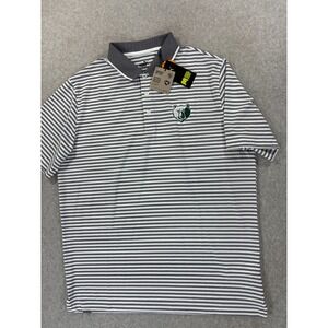 NWT Baylor Bears Stitched Logo Campus Polo Shirt (Men's Large)‎ Gray